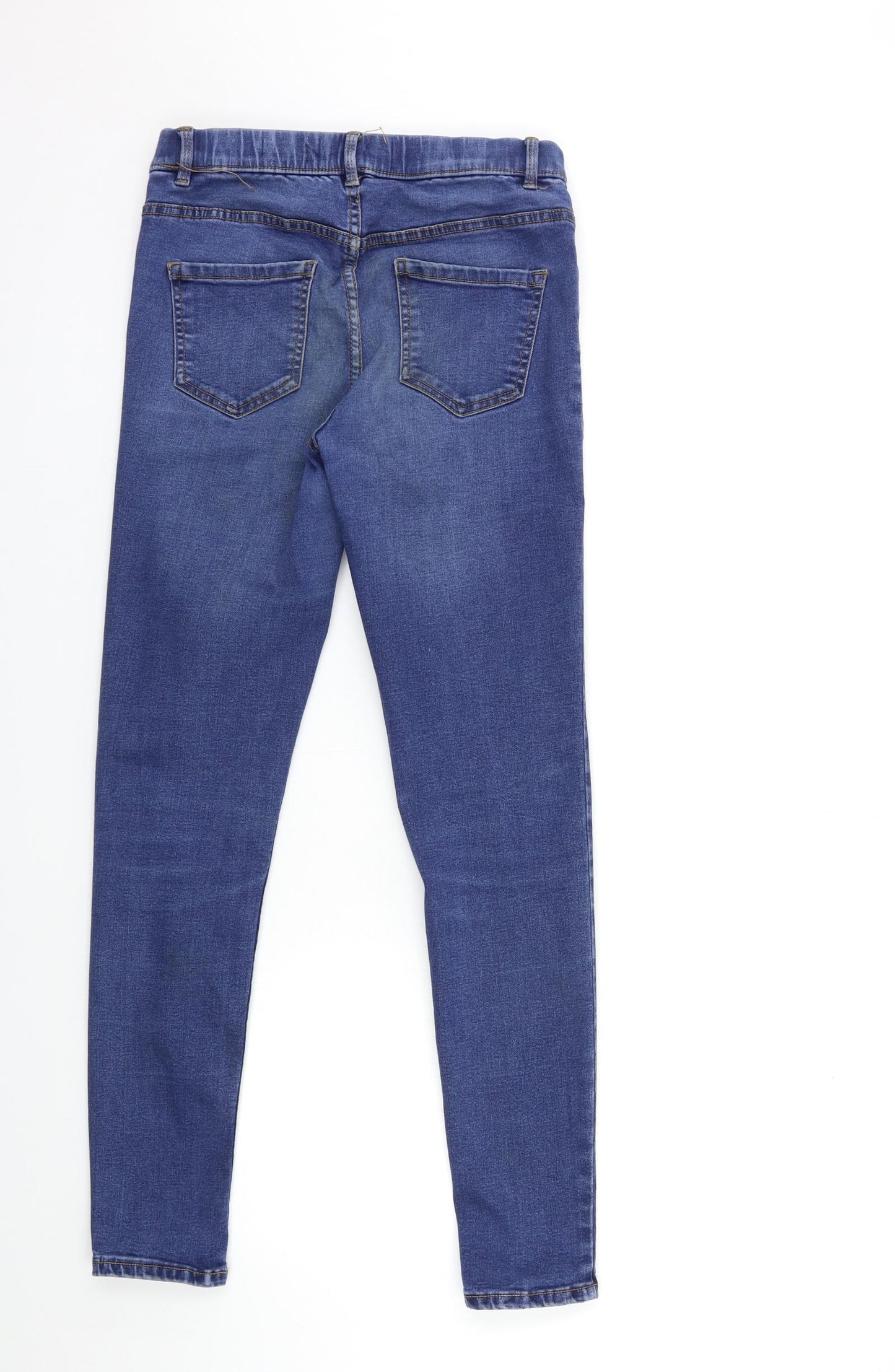 Preworn Womens Blue  Denim Jegging Jeans Size 26 in L28 in