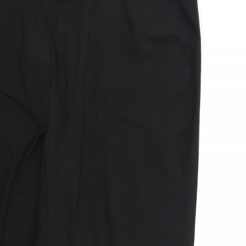 Marks and Spencer Womens Black   Trousers  Size 20 L26 in