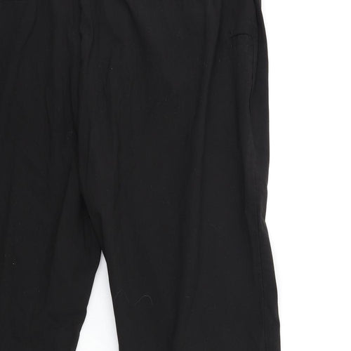 Marks and Spencer Womens Black   Trousers  Size 20 L26 in
