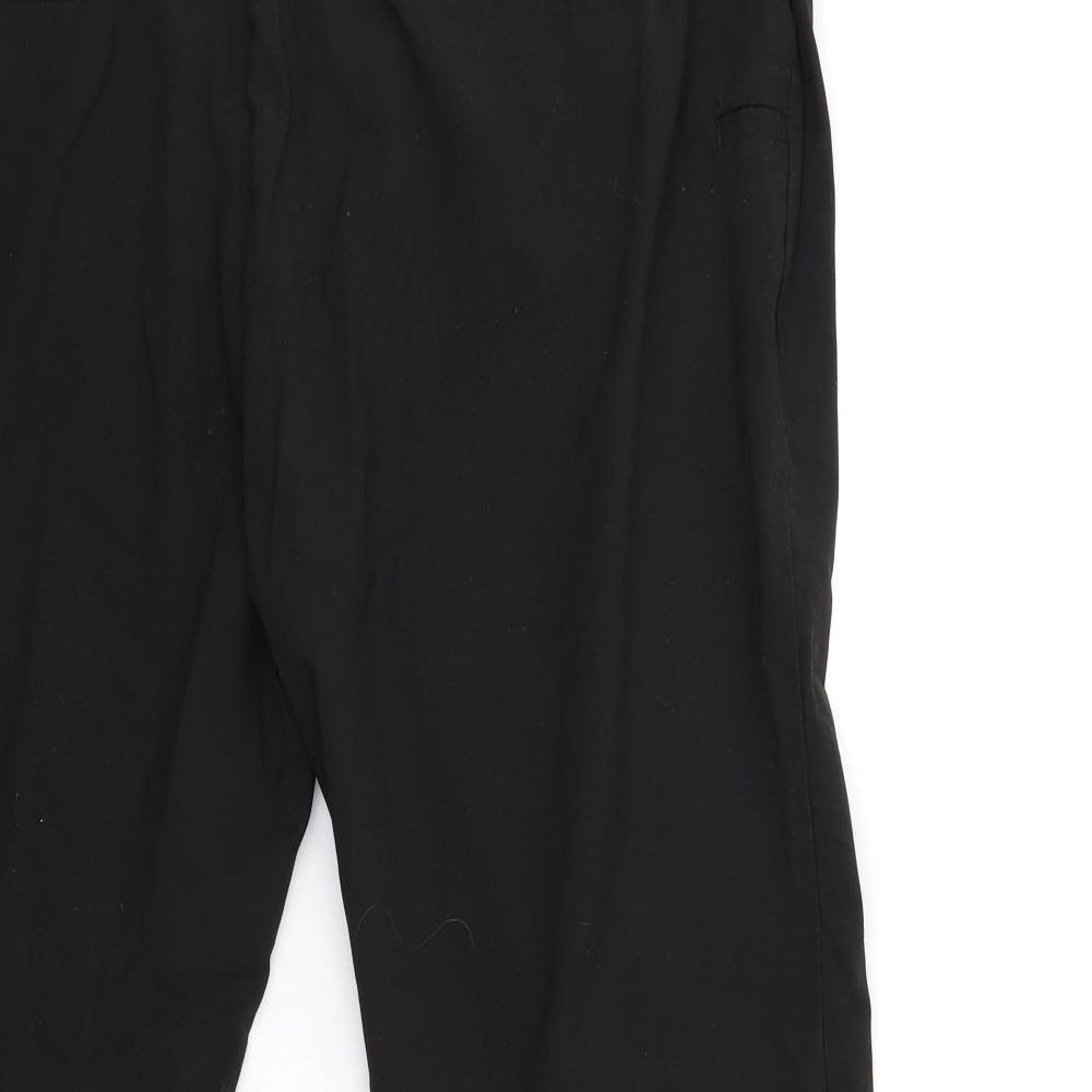 Marks and Spencer Womens Black   Trousers  Size 20 L26 in