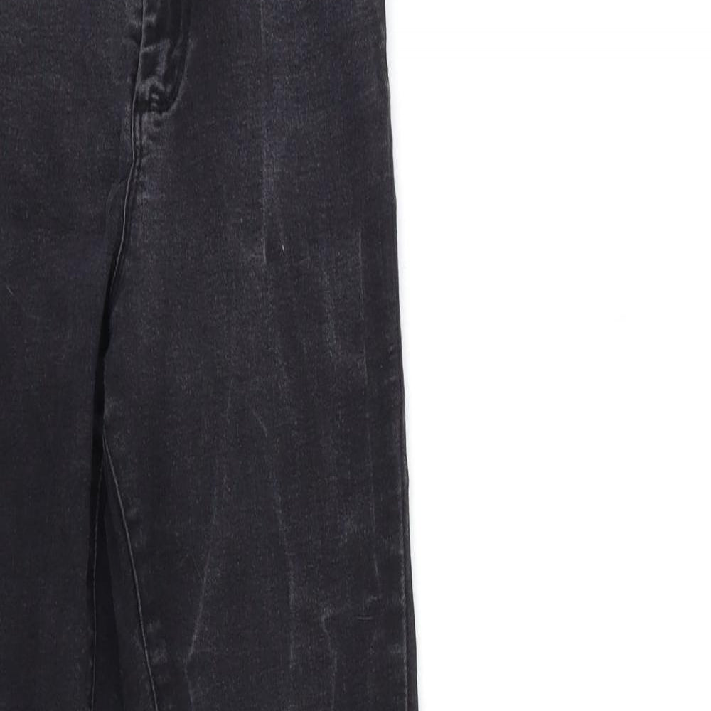 Denim & Co. Womens Grey  Denim Skinny Jeans Size 6 L30 in
