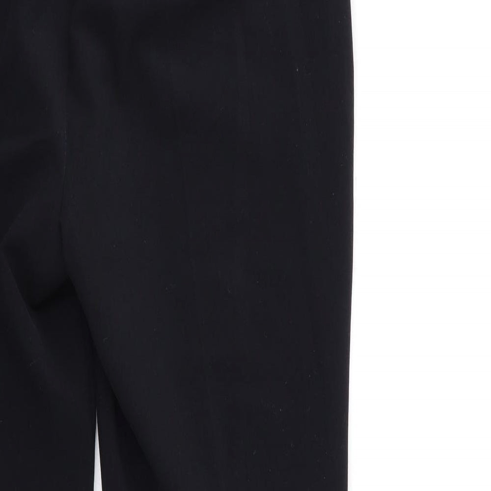 Marks and Spencer Womens Black   Trousers  Size 14 L32 in