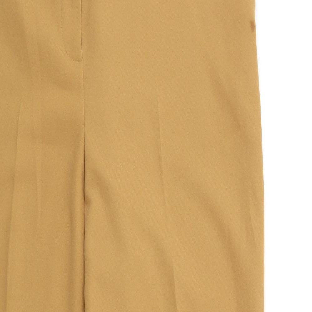 TU Womens Brown   Trousers  Size 14 L29 in