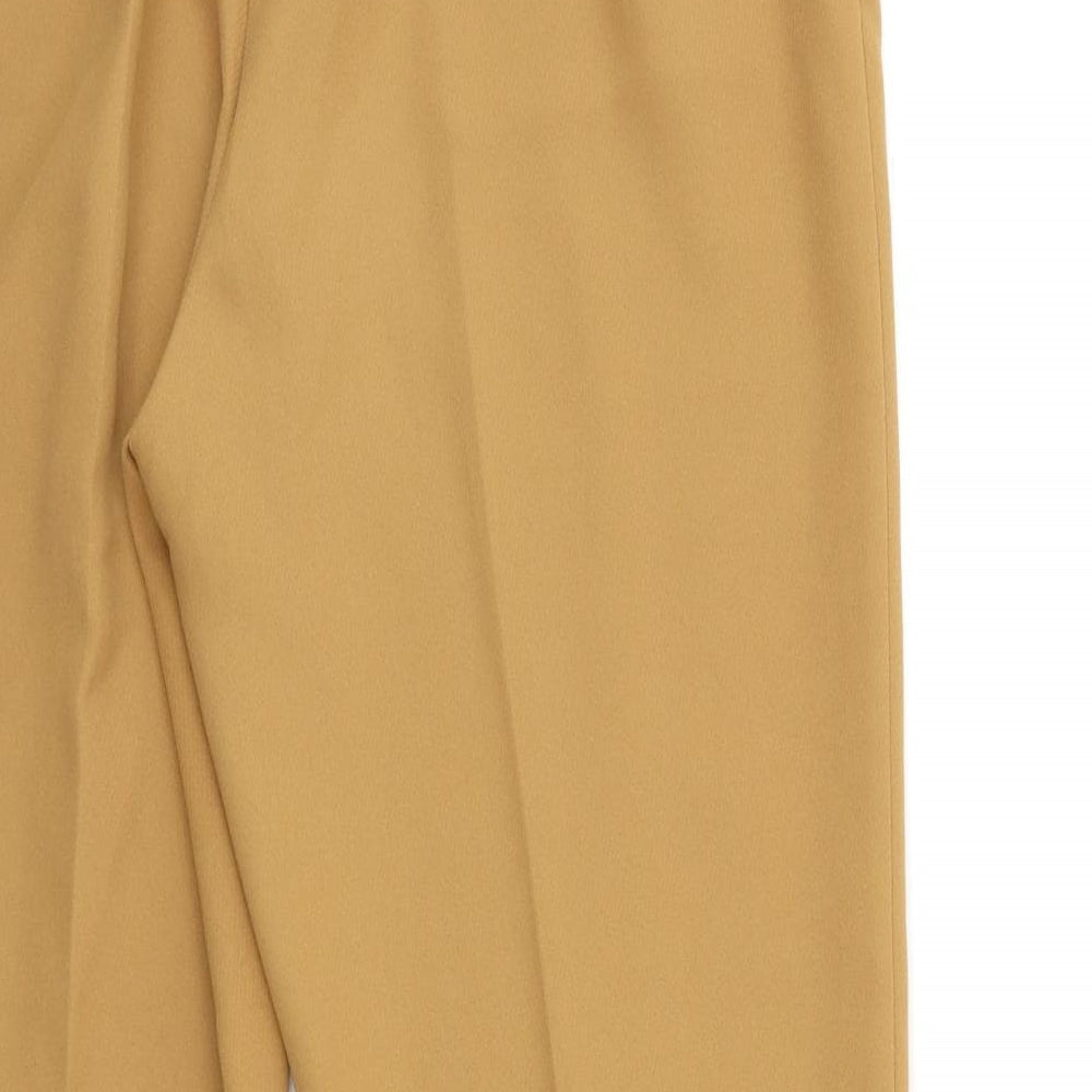 TU Womens Brown   Trousers  Size 14 L29 in