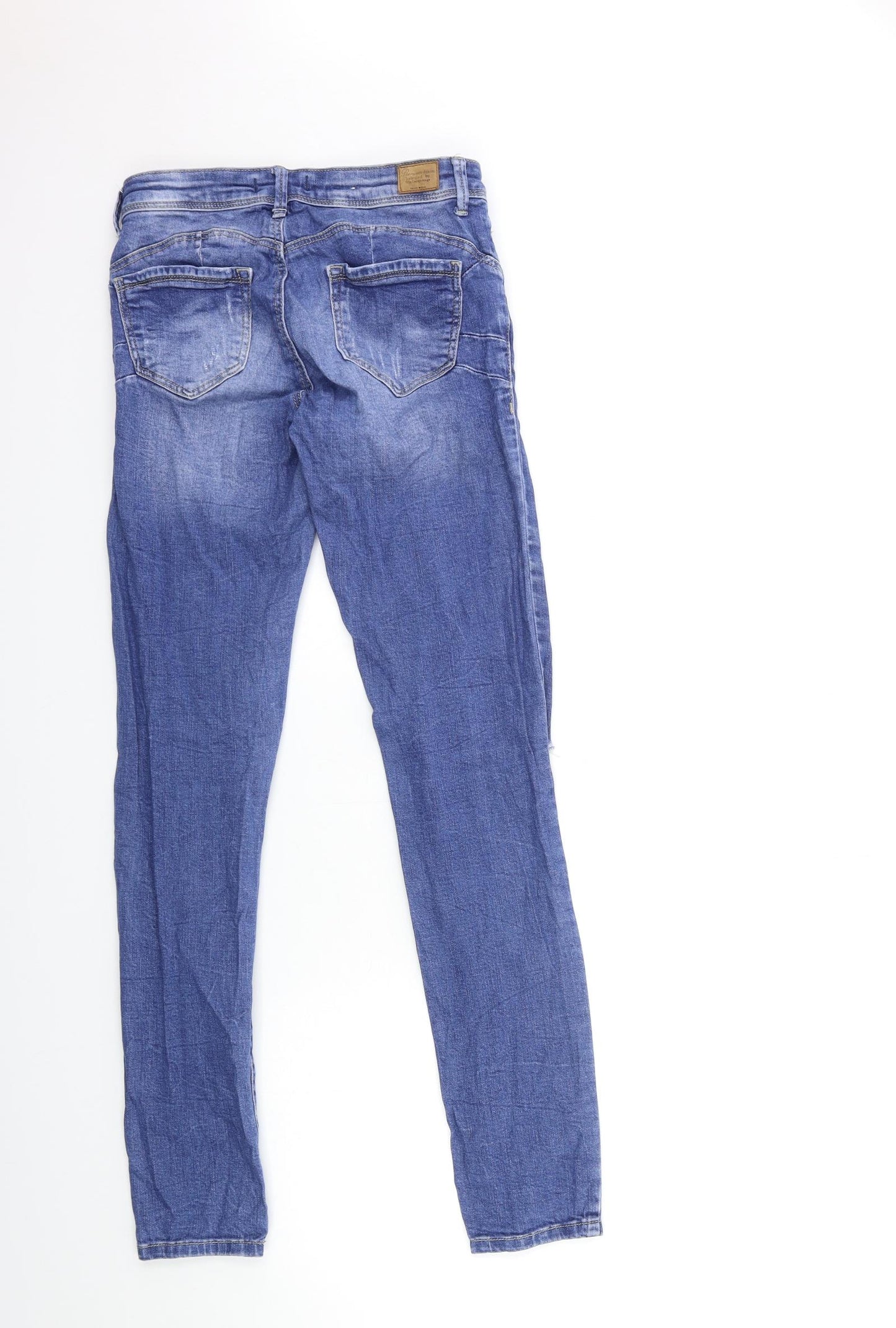 TALLY WEiJL Womens Blue  Denim Skinny Jeans Size 36 in L30 in