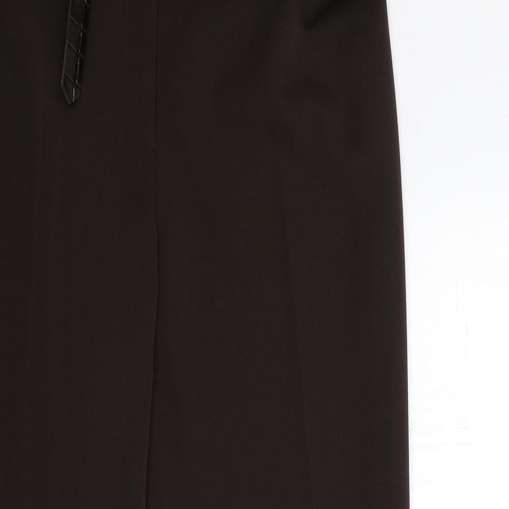 Bershka Womens Brown   Trousers  Size 12 L29 in