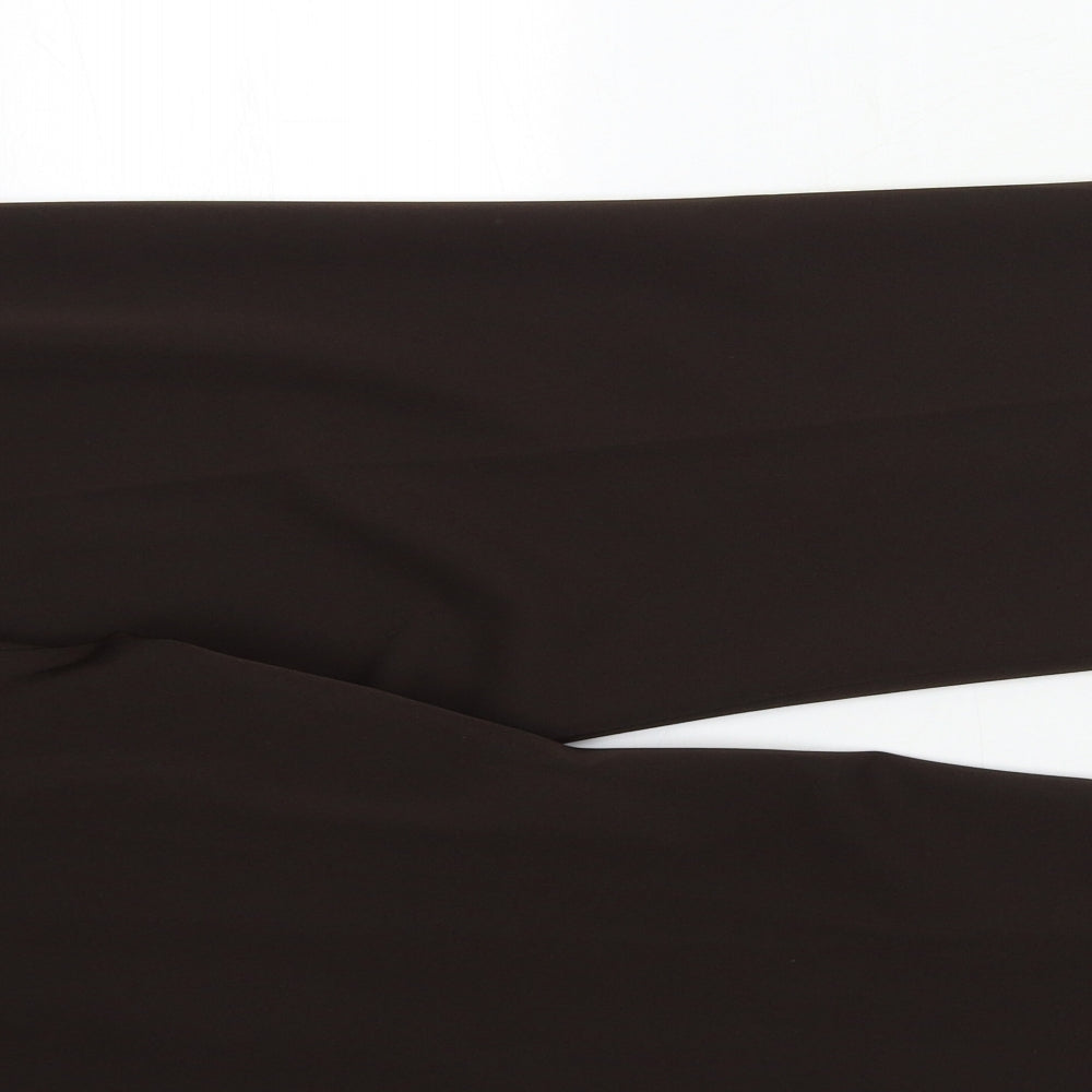 Bershka Womens Brown   Trousers  Size 12 L29 in