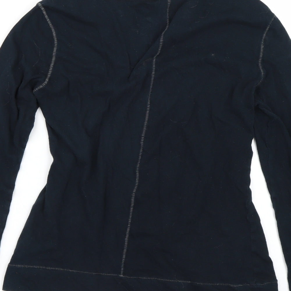 Firetrap Womens Black   Basic T-Shirt Size L