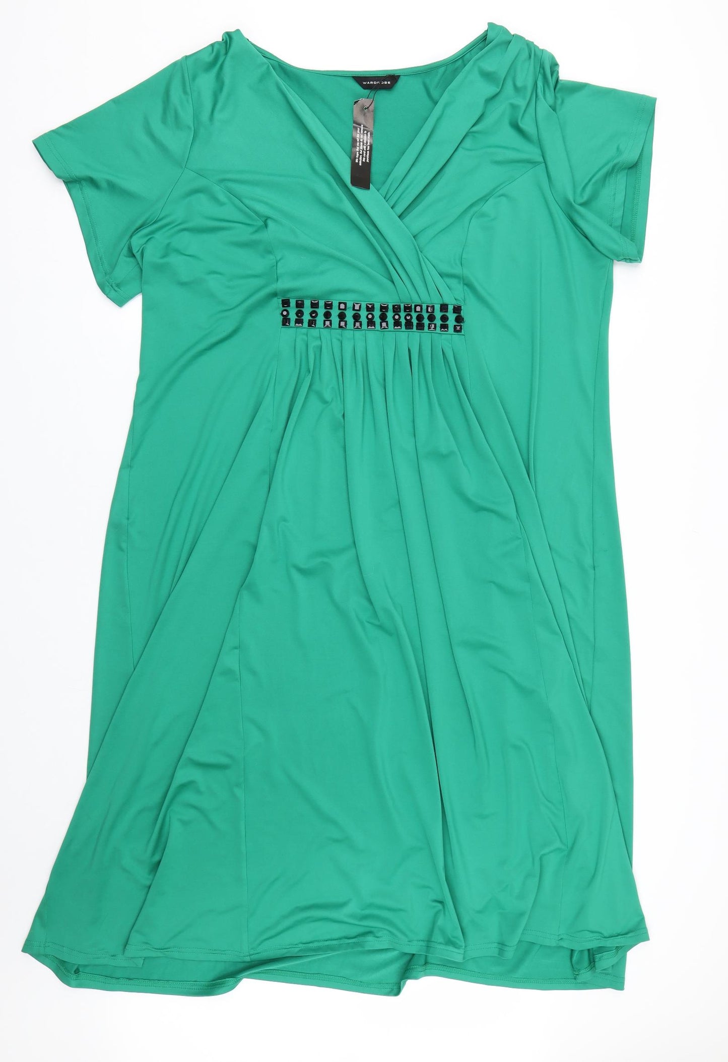 Wardrobe Womens Green   T-Shirt Dress  Size 26