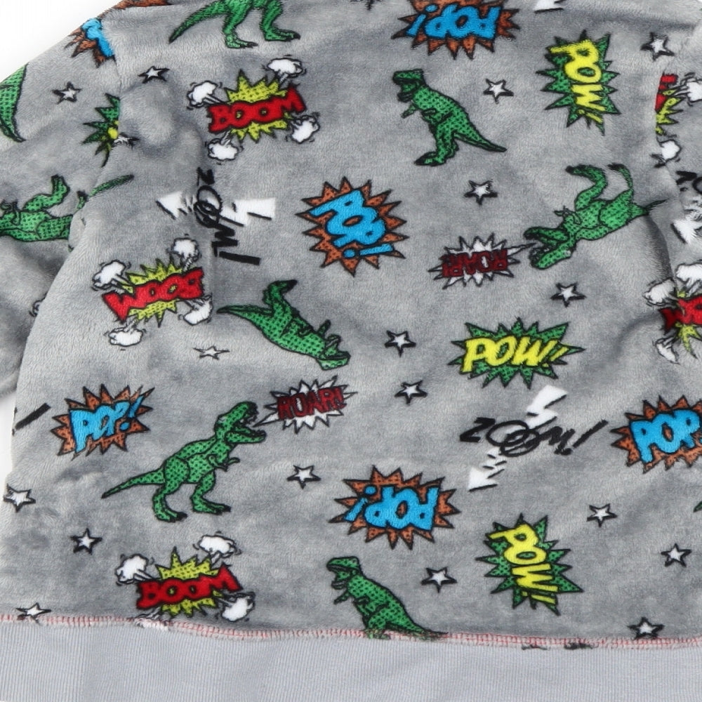 Matalan Boys Grey    Pyjama Top Size 10 Years