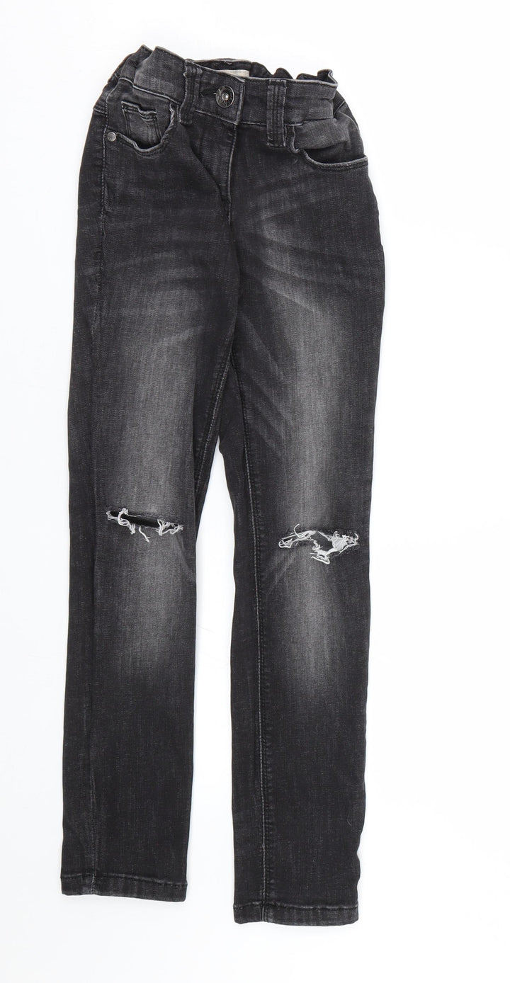 NEXT Boys Black  Denim Skinny Jeans Size 9 Months