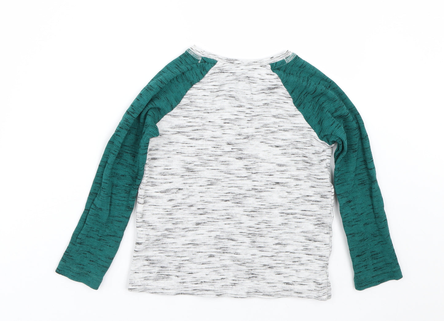 TU Boys Green   Basic T-Shirt Size 3-4 Years