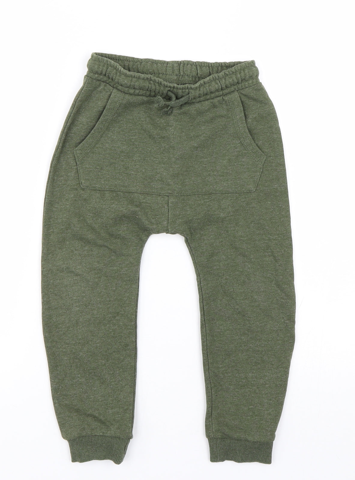 George Boys Green   Jogger Trousers Size 3-4 Years