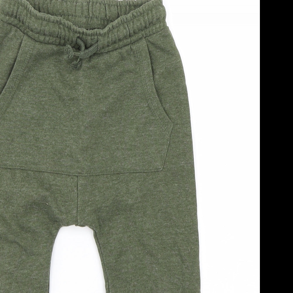 George Boys Green   Jogger Trousers Size 3-4 Years
