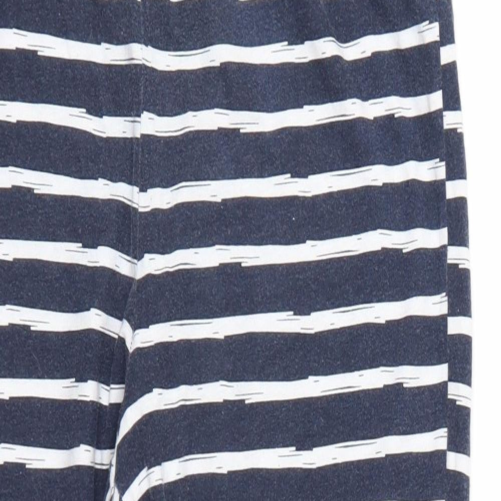 Matalan Womens Blue Striped  Cami Pyjama Pants Size S