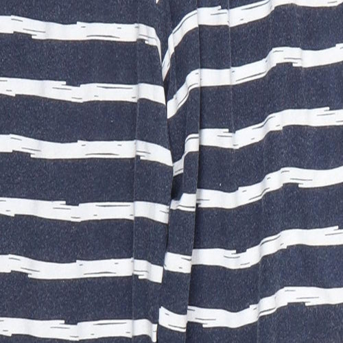 Matalan Womens Blue Striped  Cami Pyjama Pants Size S