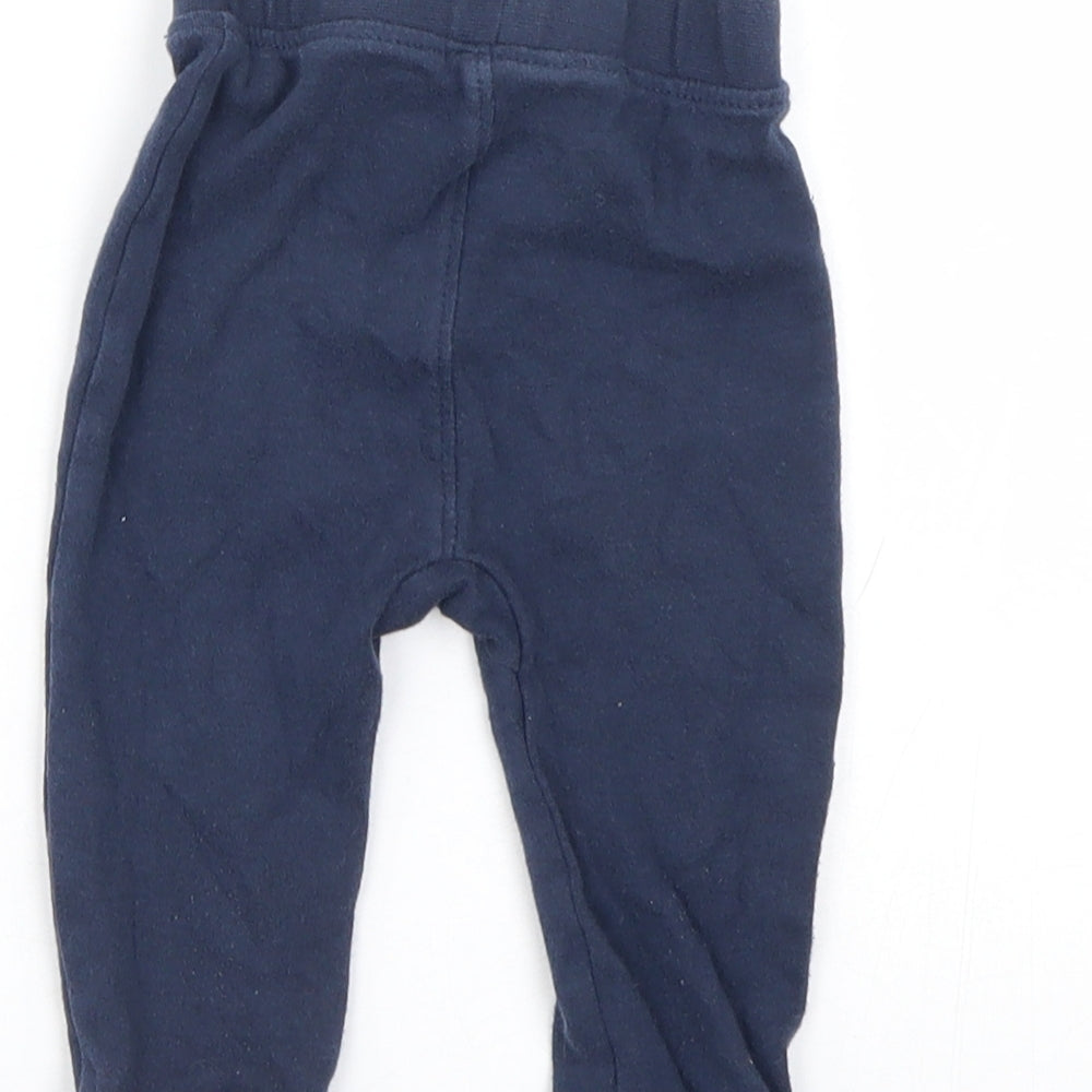 George Baby Blue   Jogger Trousers Size 6-9 Months