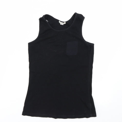 River Island Girls Black   Basic Tank Size 11-12 Years