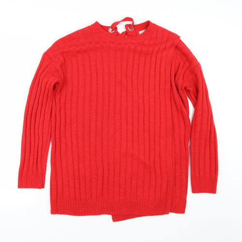 ASOS Womens Red   Pullover Jumper Size 8