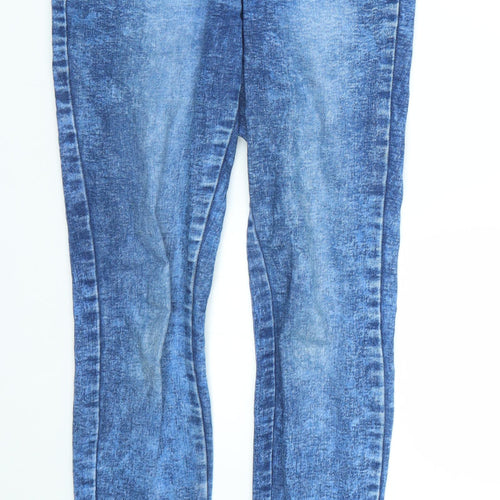 New looj Womens Blue   Skinny Jeans Size 8 L27 in