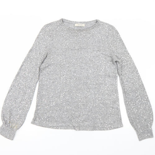 Oasis Womens Grey   Pullover Jumper Size XS