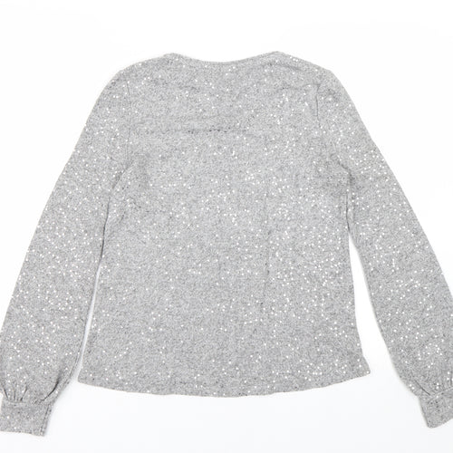 Oasis Womens Grey   Pullover Jumper Size XS