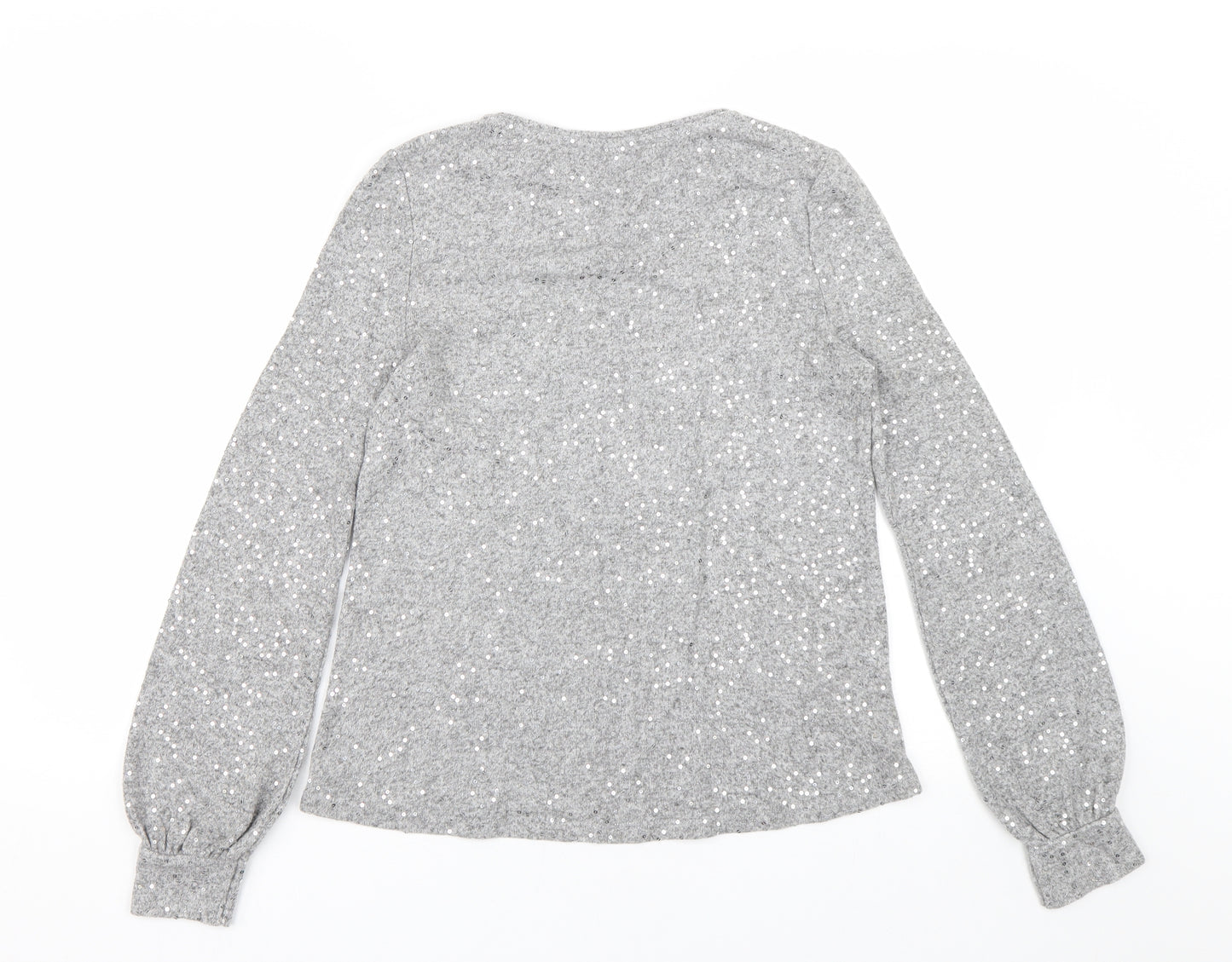Oasis Womens Grey   Pullover Jumper Size XS