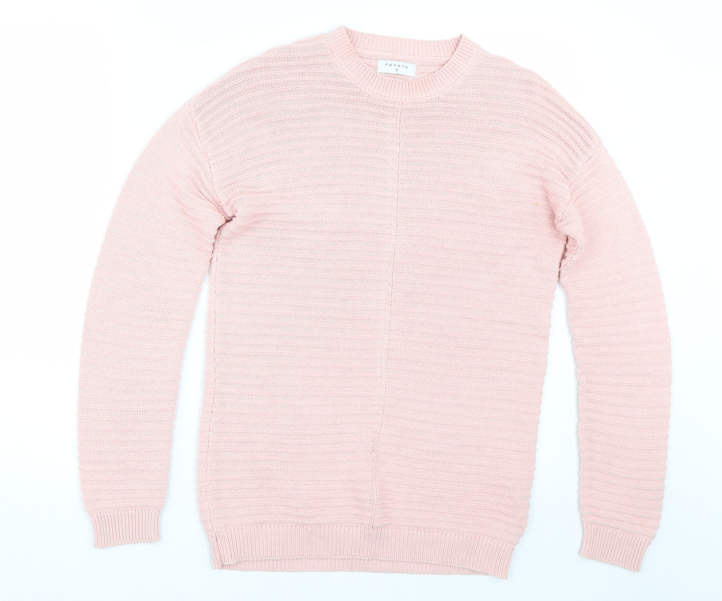 Papaya Womens Pink   Pullover Jumper Size S