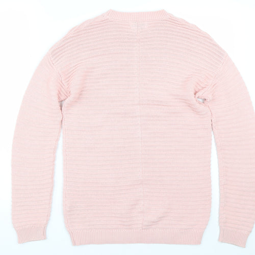 Papaya Womens Pink   Pullover Jumper Size S