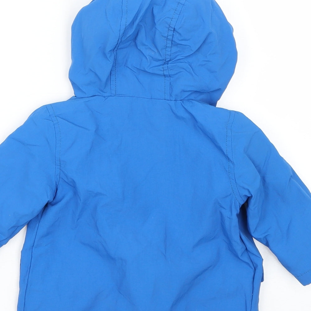 George Boys Blue   Rain Coat Coat Size 6-9 Months