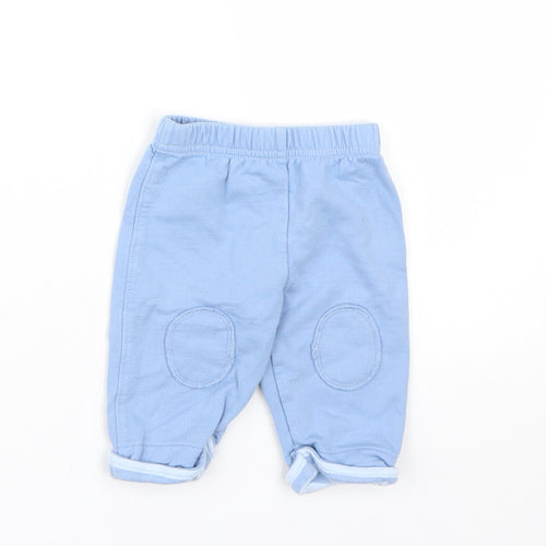 M&Co Baby Blue   Cropped Trousers Size 0-3 Months