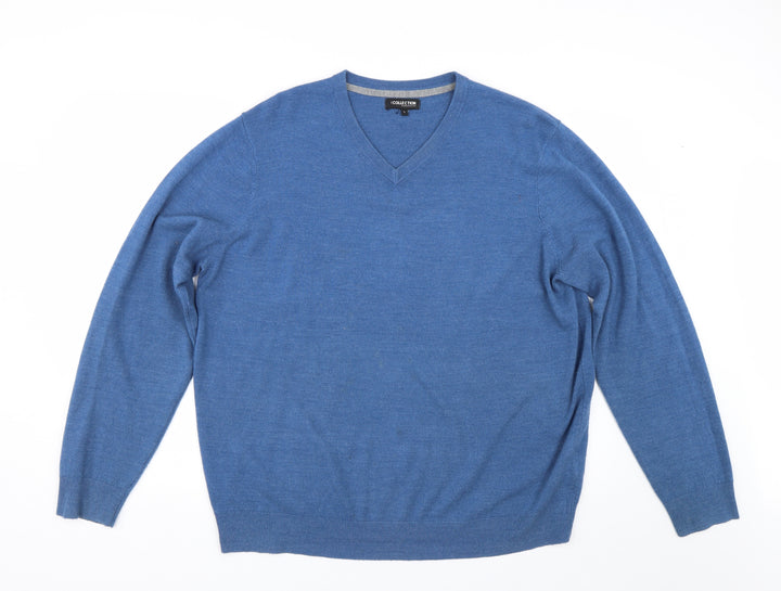 Debenhams Mens Blue   Pullover Jumper Size L