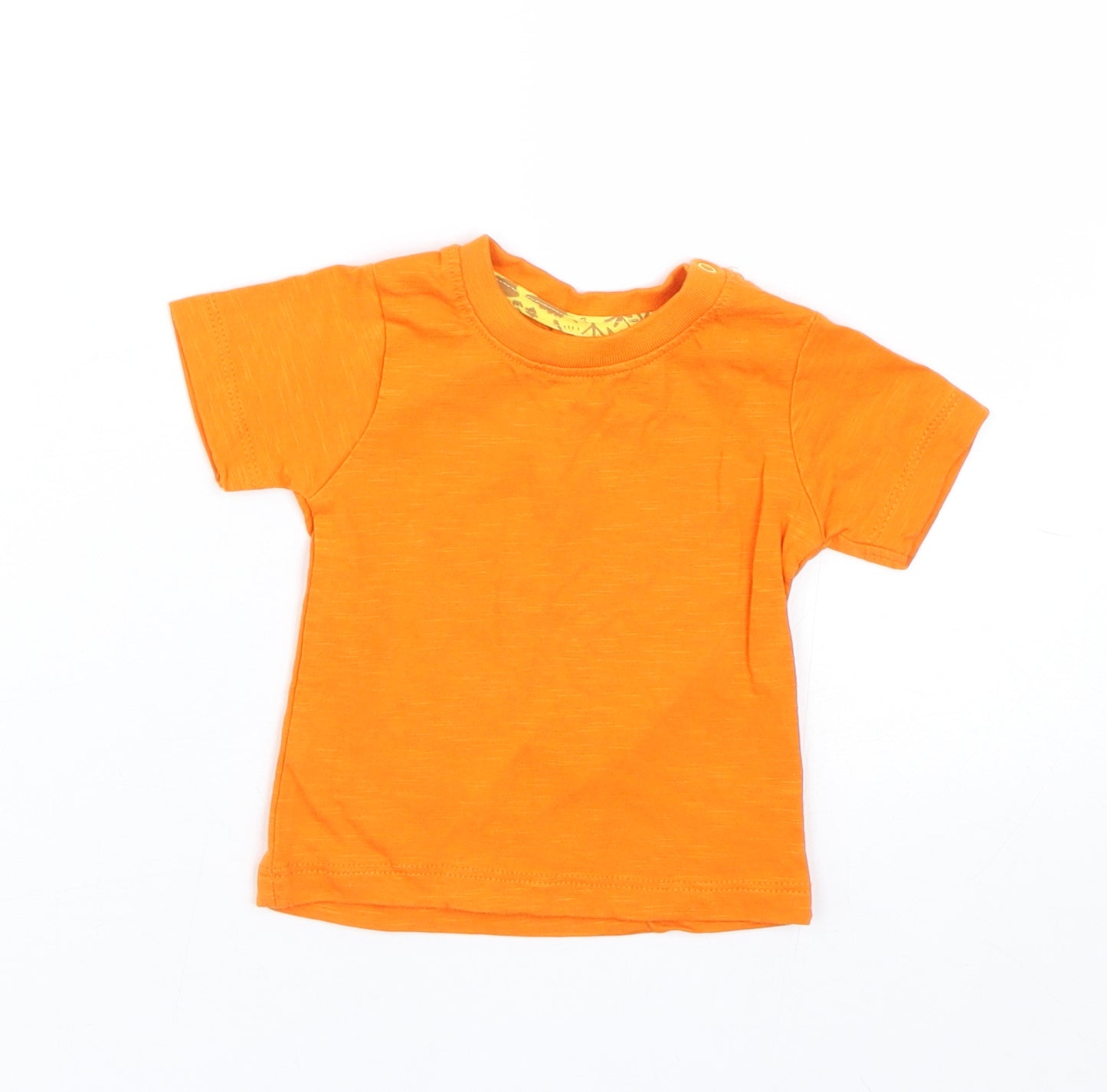 Baby Baby Orange   Basic T-Shirt Size 0-3 Months