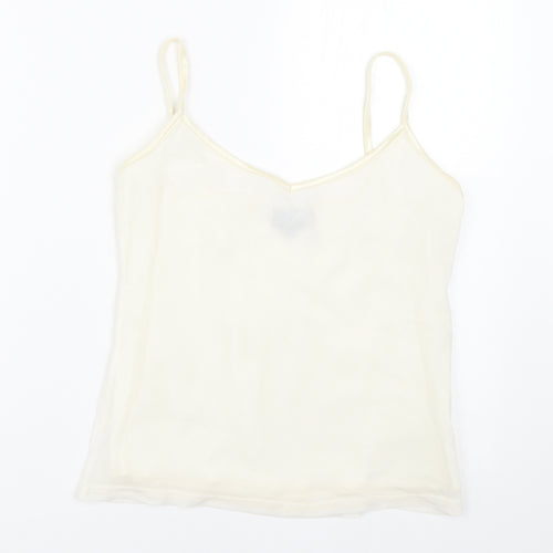 Anagram Womens White   Basic Tank Size L
