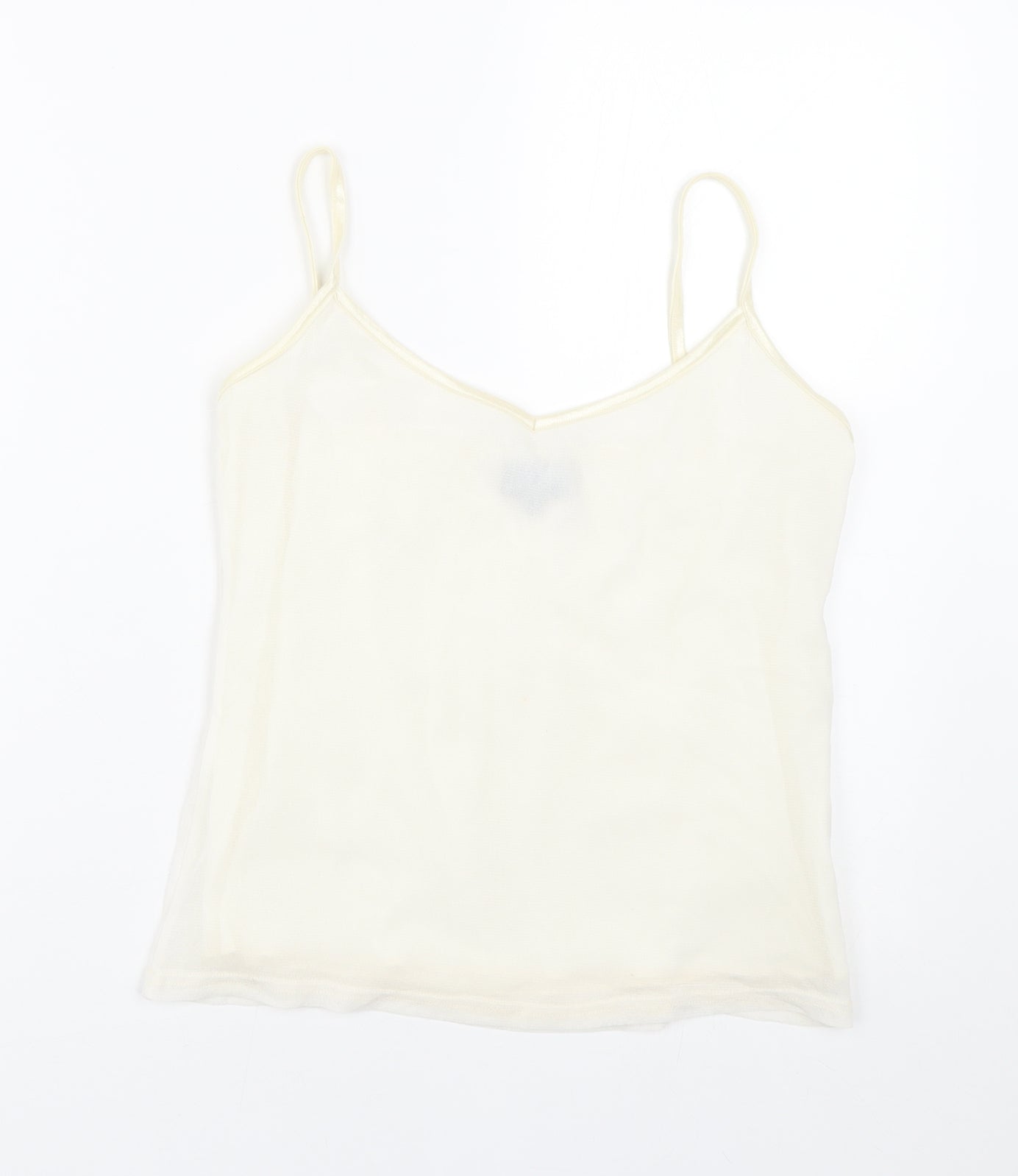 Anagram Womens White   Basic Tank Size L
