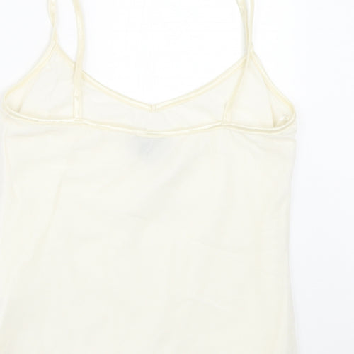 Anagram Womens White   Basic Tank Size L