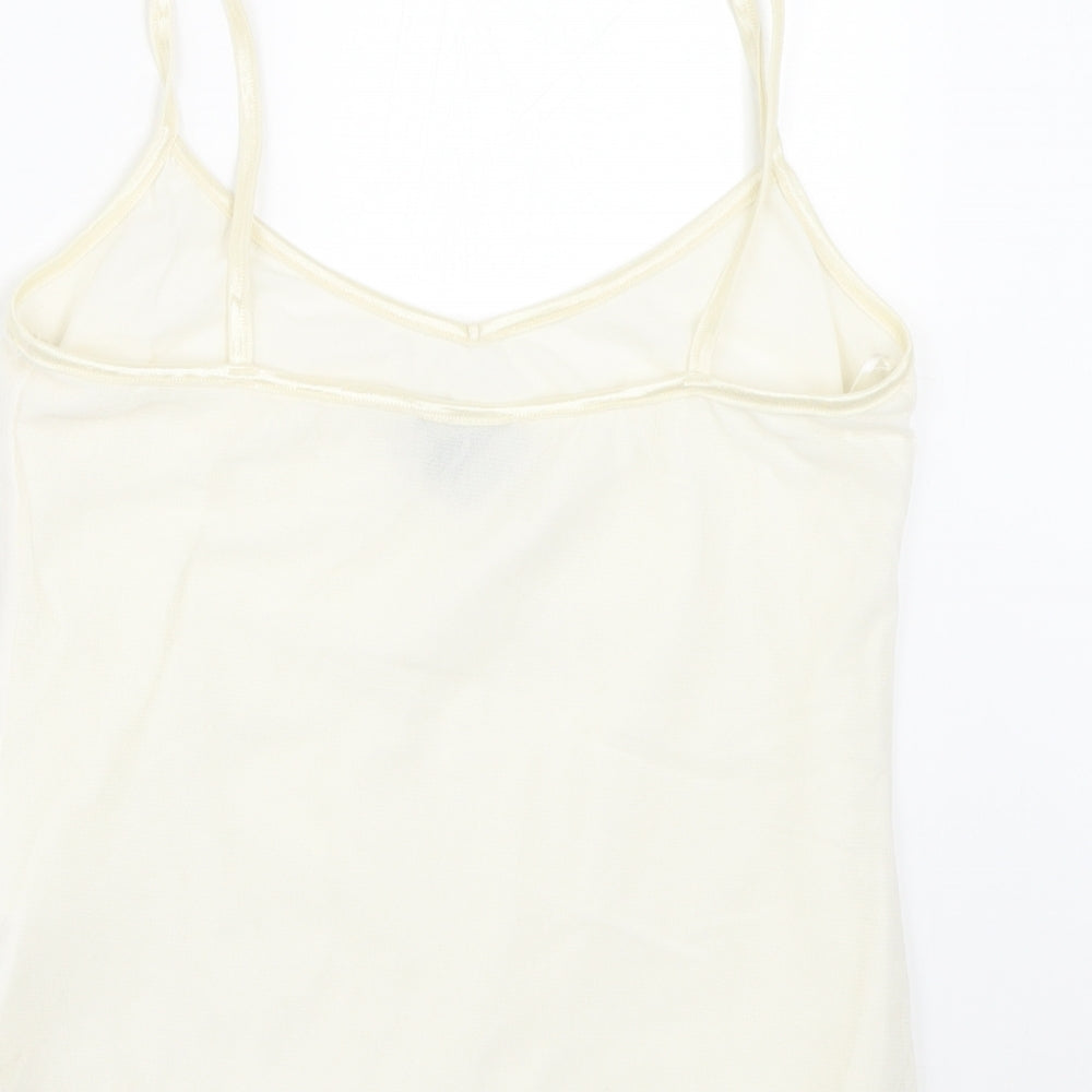 Anagram Womens White   Basic Tank Size L