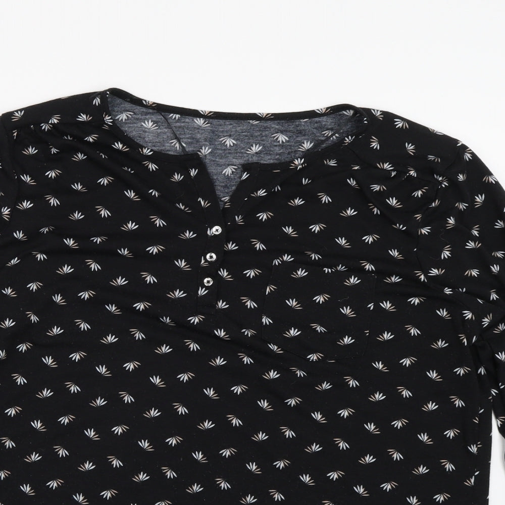 Primark Womens Black   Basic T-Shirt Size L