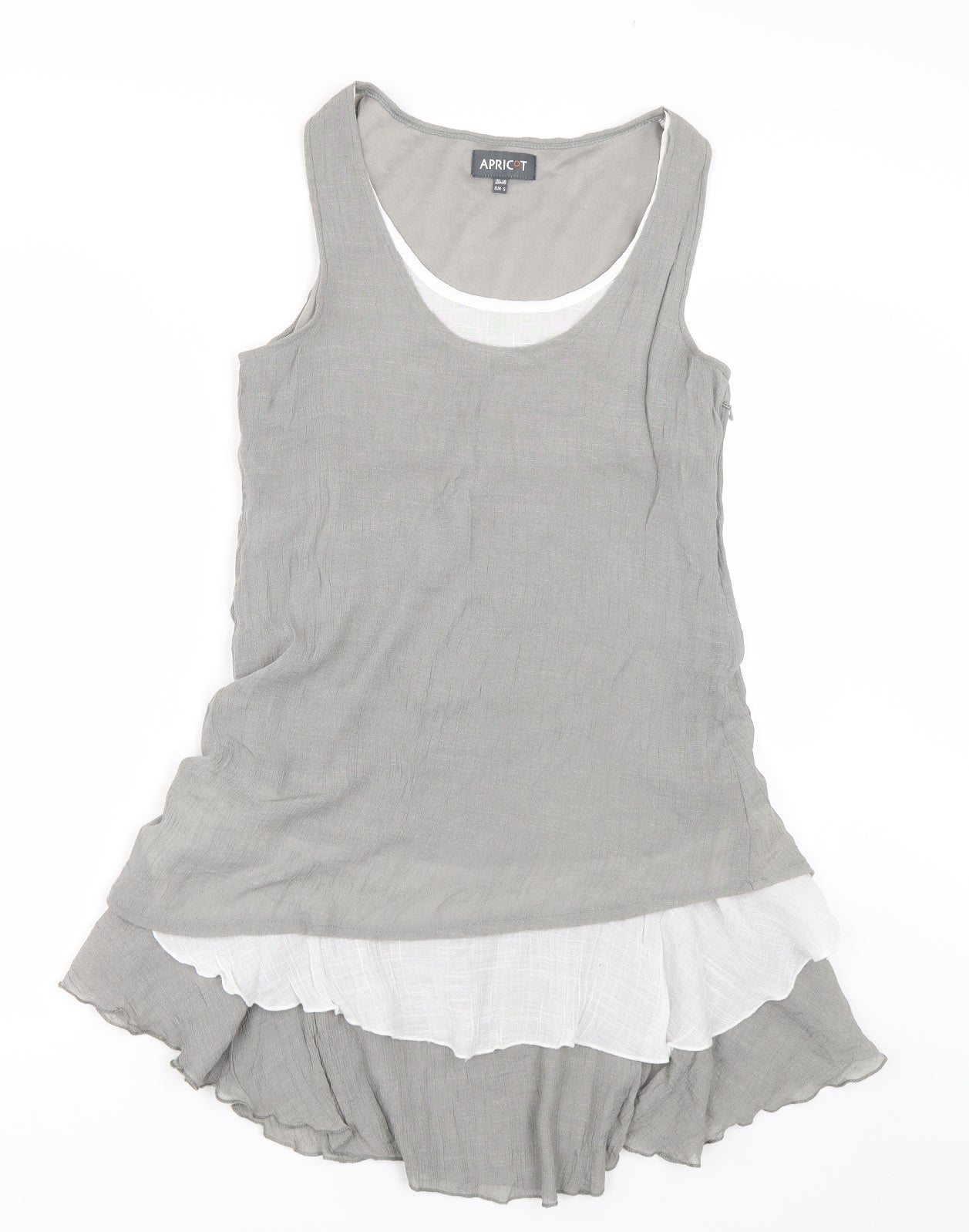 Apricot Womens Grey   Tank Dress  Size 10