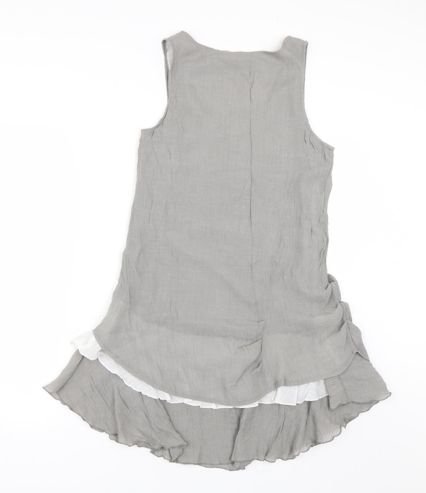 Apricot Womens Grey   Tank Dress  Size 10