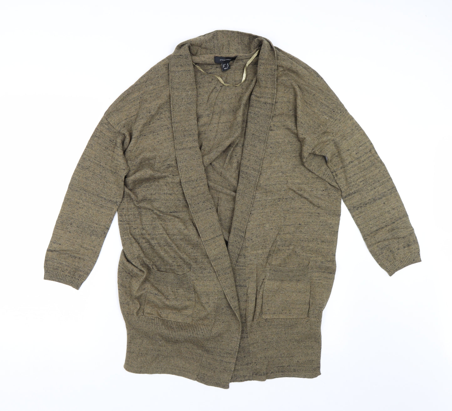 Primark Womens Green   Cardigan Jumper Size 10