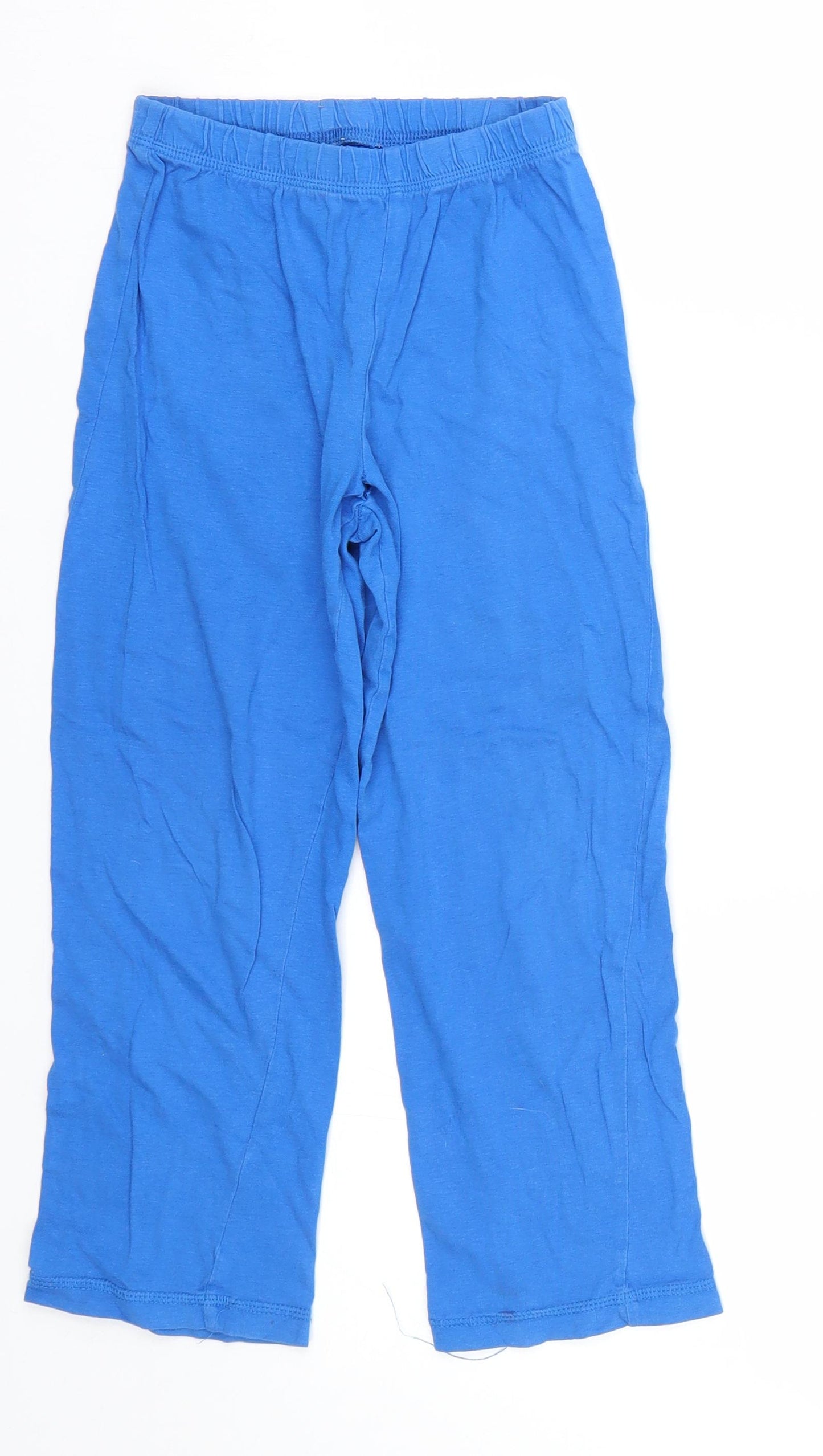 George Boys Blue    Pyjama Pants Size 5-6 Years