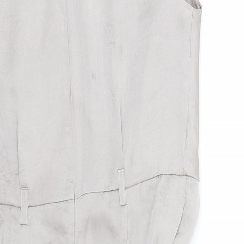 Preworn Womens Silver   Tank Dress  Size 12
