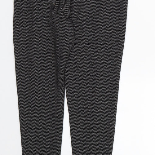 F&F Womens Black   Capri Leggings Size 10 L25 in