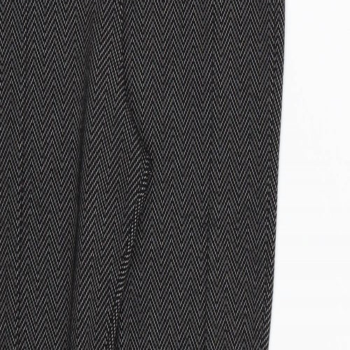 F&F Womens Black   Capri Leggings Size 10 L25 in