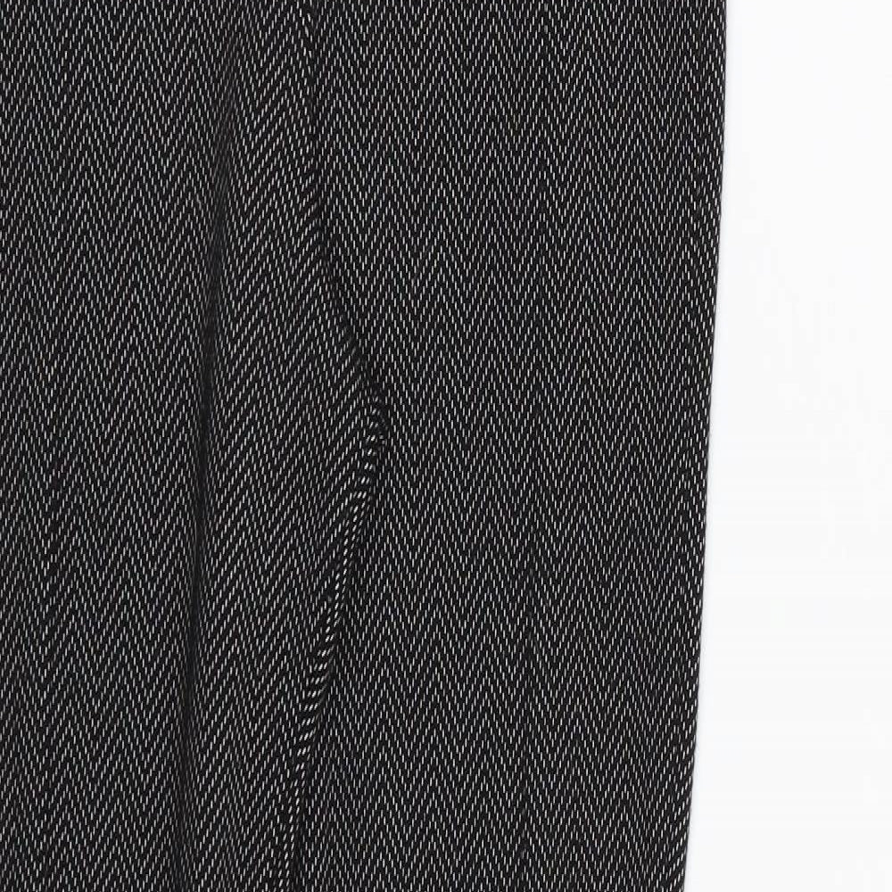 F&F Womens Black   Capri Leggings Size 10 L25 in