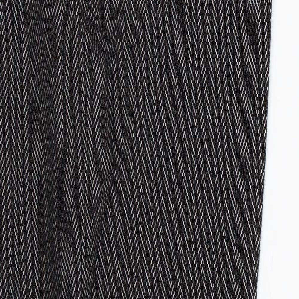 F&F Womens Black   Capri Leggings Size 10 L25 in