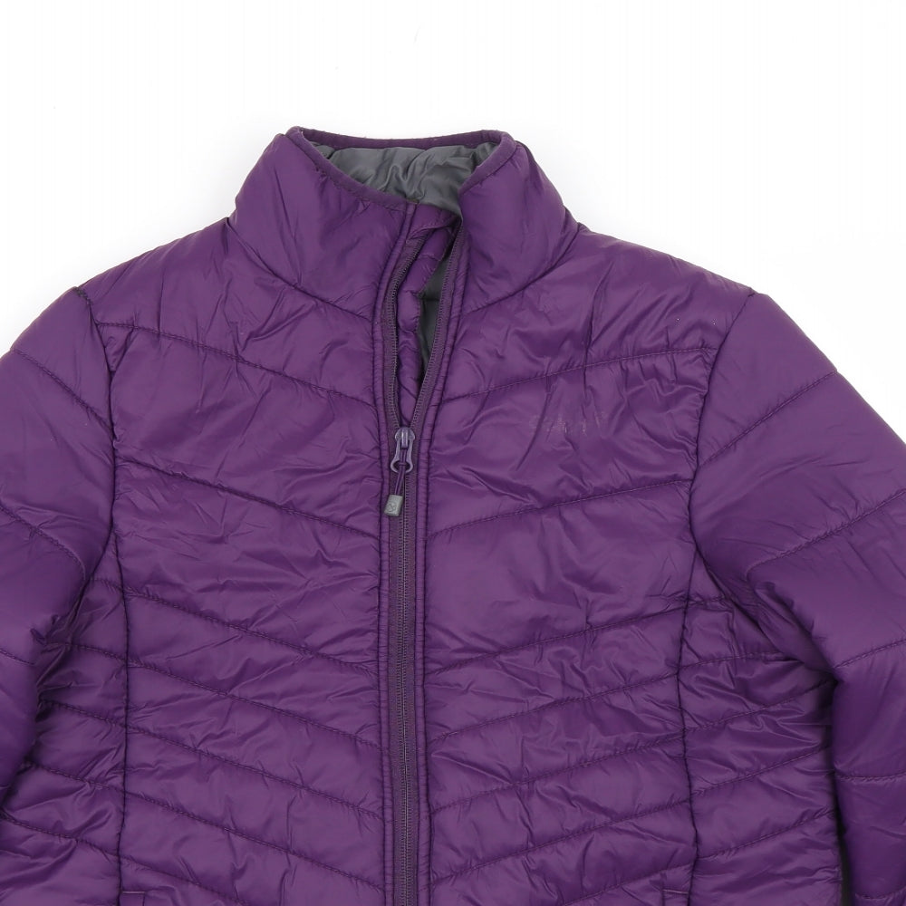 Gelert Womens Purple   Puffer Jacket Coat Size 12