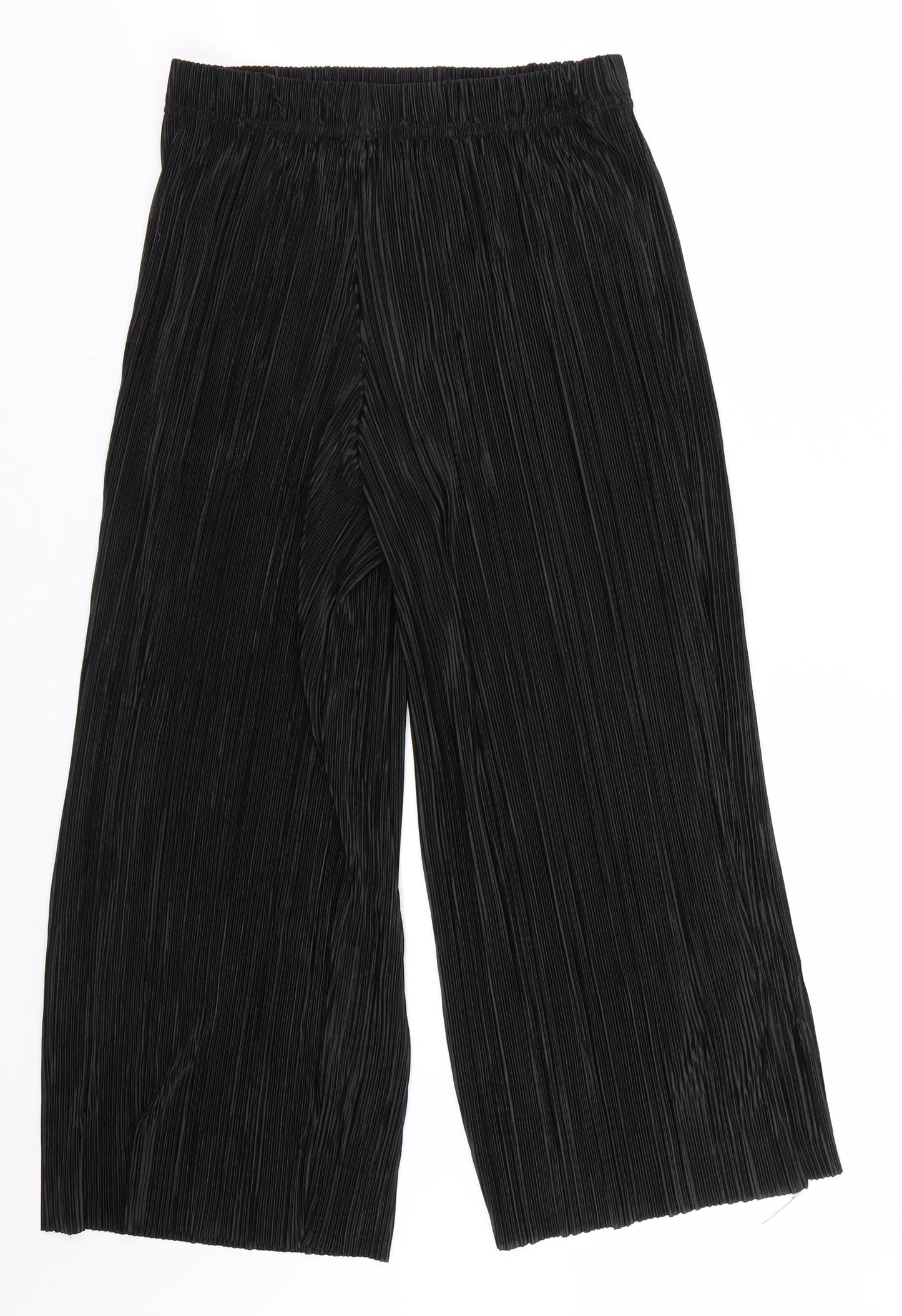 Primark Womens Black   Capri Trousers Size 10 L22.5 in