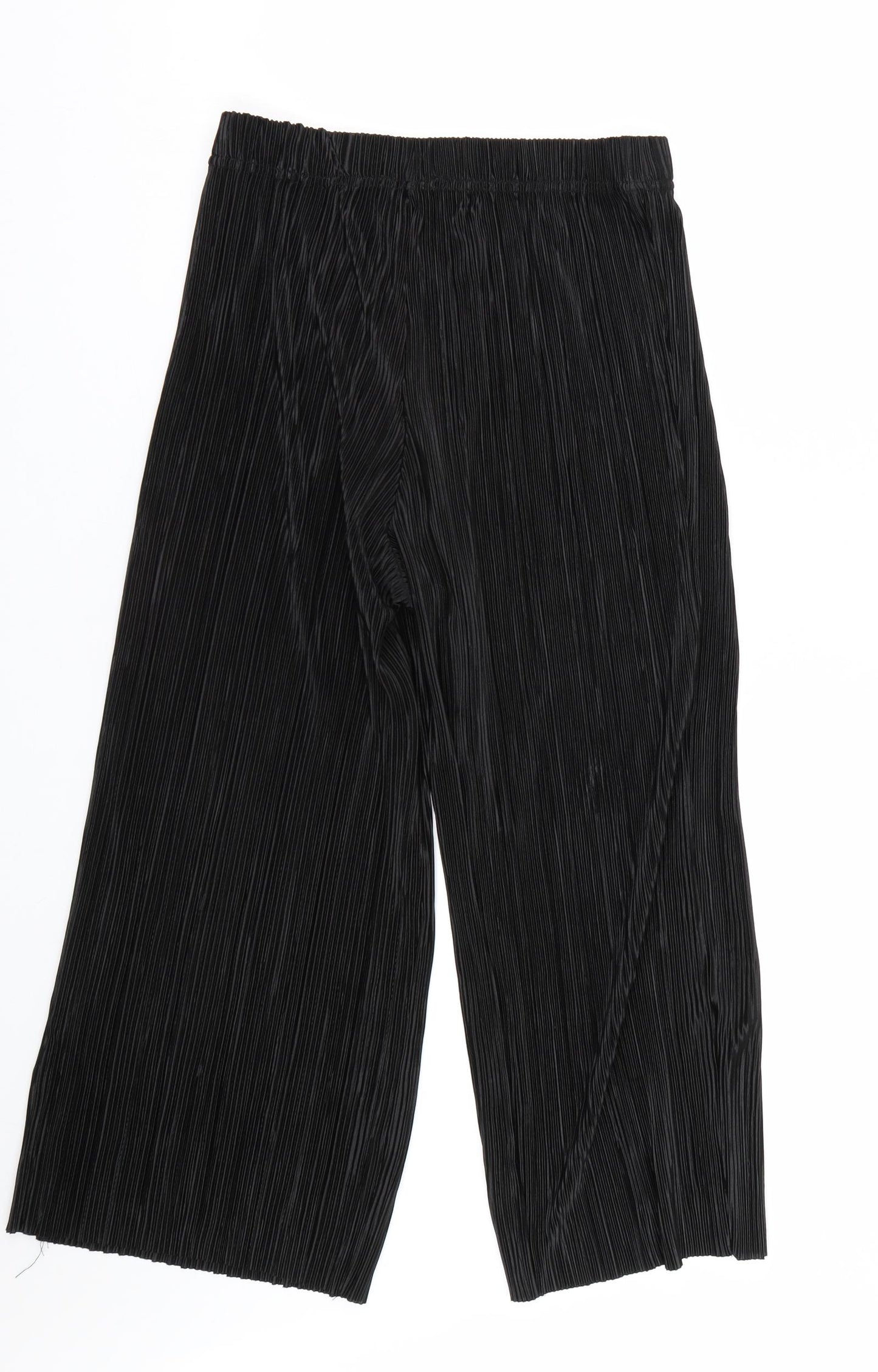 Primark Womens Black   Capri Trousers Size 10 L22.5 in